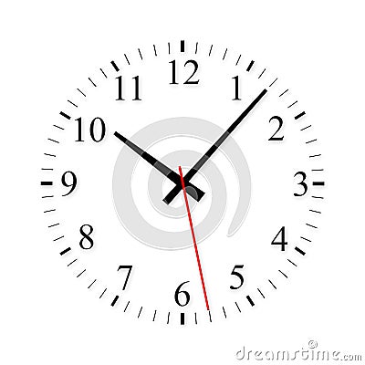 Clock Vector Illustration