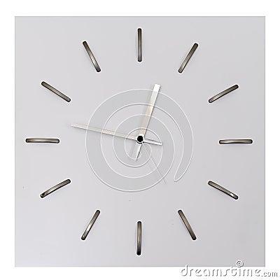 Tsiferblat-Clock close-up on a gray background. Stock Photo