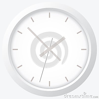Clock flat icon. World time concept. Vector Illustration