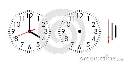 Clock Vector Illustration