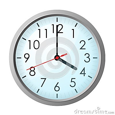 Clock Vector Illustration