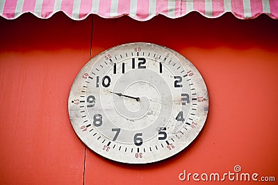 Clock. Stock Photo
