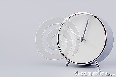 Stop clock hands. Alarm clock. Working with appointment time. Time concept. Rules of time Stock Photo