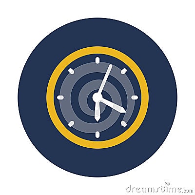 Clock, time, time keeper, Vector icon which can easily modify Vector Illustration