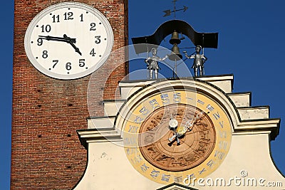 Clock tower Stock Photo