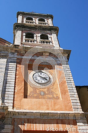 Clock Tower Stock Photo