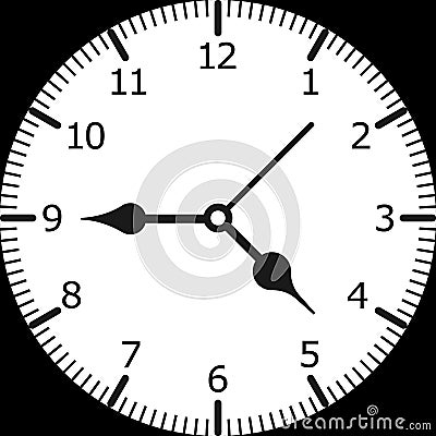 Clock Vector Illustration