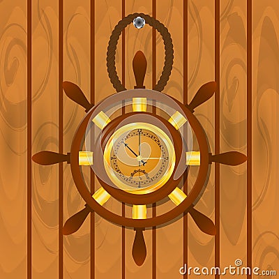 Clock Vector Illustration