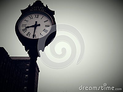 Downtown time keeper Editorial Stock Photo
