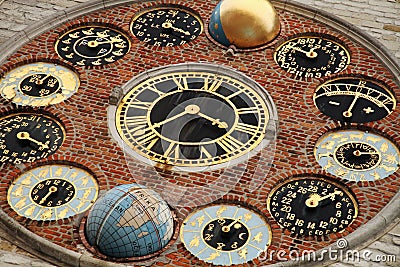 Clocks Stock Photo