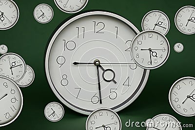 Clocks Stock Photo