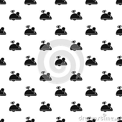 Clockwork mouse pattern vector Vector Illustration
