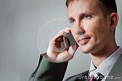 Cloesup man portrait Stock Photo