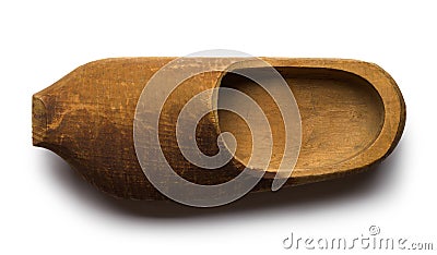 Clog Top View Stock Photo