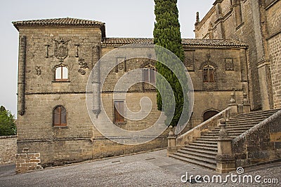 Cloister cathedral of Baeza II Stock Photo