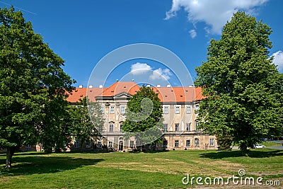 Cloister Plasy Stock Photo