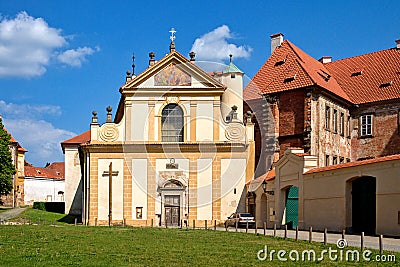 Cloister Plasy Stock Photo