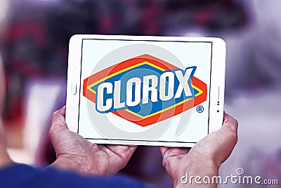 Clorox cleaning products company logo Editorial Stock Photo