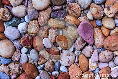 Close colorful stone background Stock Photo