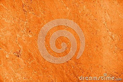 Close up of abstract turmeric orange stone texture Stock Photo