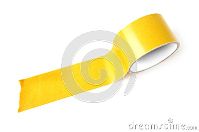 Close up of an adhesive tape Stock Photo
