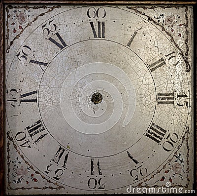 Close-up of antique clock Stock Photo