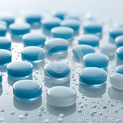 antihistamine pills Stock Photo