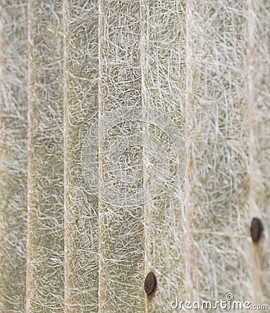 Close up asbestos roof texture. Stock Photo