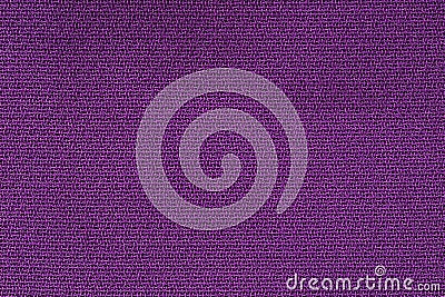 Close Up Background Pattern of purple Textile Texture, Abstract color textile net pattern texture. Stock Photo