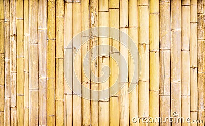 Bamboo wood texture fence wall abstract nature background Stock Photo
