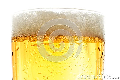 Close up of beer pint Stock Photo