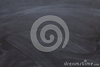 Close up of a black dirty chalkboard Stock Photo