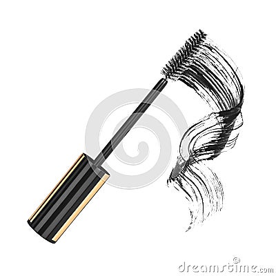 Close up of black mascara Stock Photo