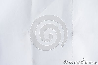 blank white crease paper textured background, card design Stock Photo