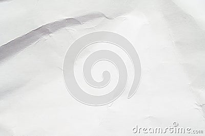 close up white crease paper textured background, card design Stock Photo