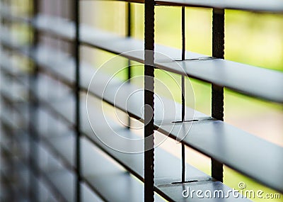 Close-up of blinds Stock Photo