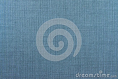 Close up of blue fabric texture. Stock Photo