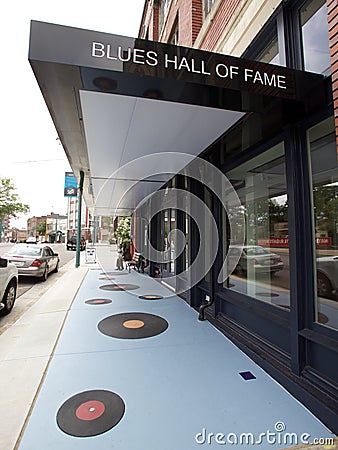 Blues Hall of Fame Memphis, TN Editorial Stock Photo