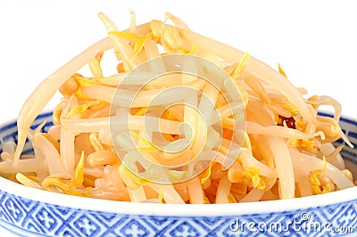 Soya beans in close-up Stock Photo