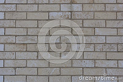 Close up Building Detail Gray Brick Wall Stock Photo