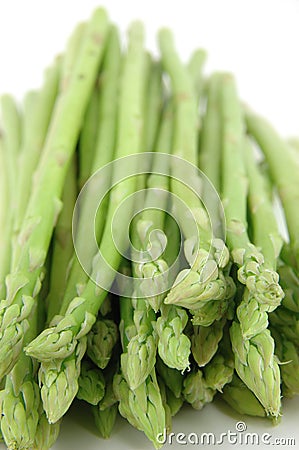 Close up of a bunch of asparagus Stock Photo