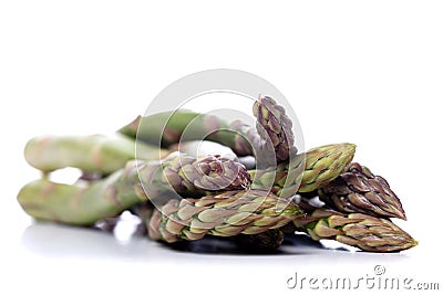 Close up of bunch of asparagus Stock Photo