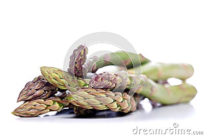 Close up of bunch of asparagus Stock Photo