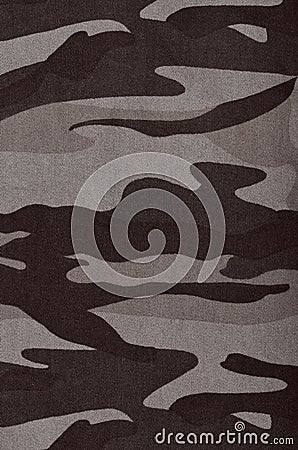 Close up camouflage fabric Stock Photo