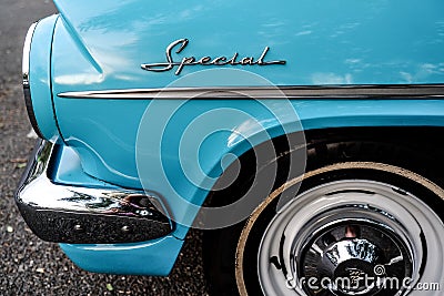 Close up of a classic Australian vintage car Editorial Stock Photo