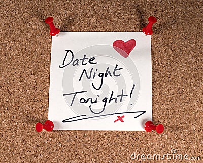 Date Night Stock Photo