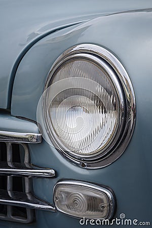 Close up detail of a Classic car Editorial Stock Photo