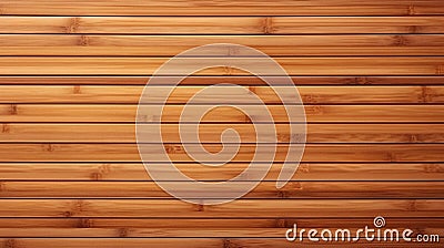 Close-up detail of rustic wood bamboo surface texture background. Generative ai Stock Photo