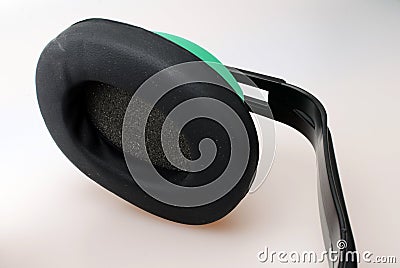 Close-up of Ear Defenders Stock Photo