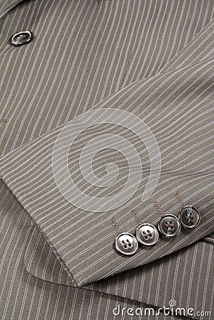 Close-up elegance business jacket Stock Photo